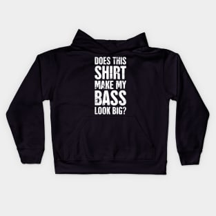 Funny Bass Fishing T-Shirt Kids Hoodie